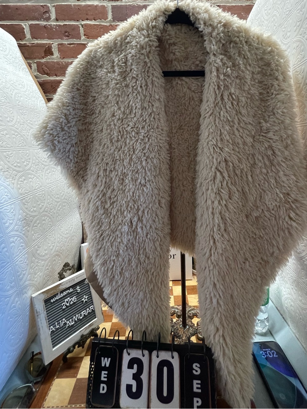 Taylor & Sage fur vest